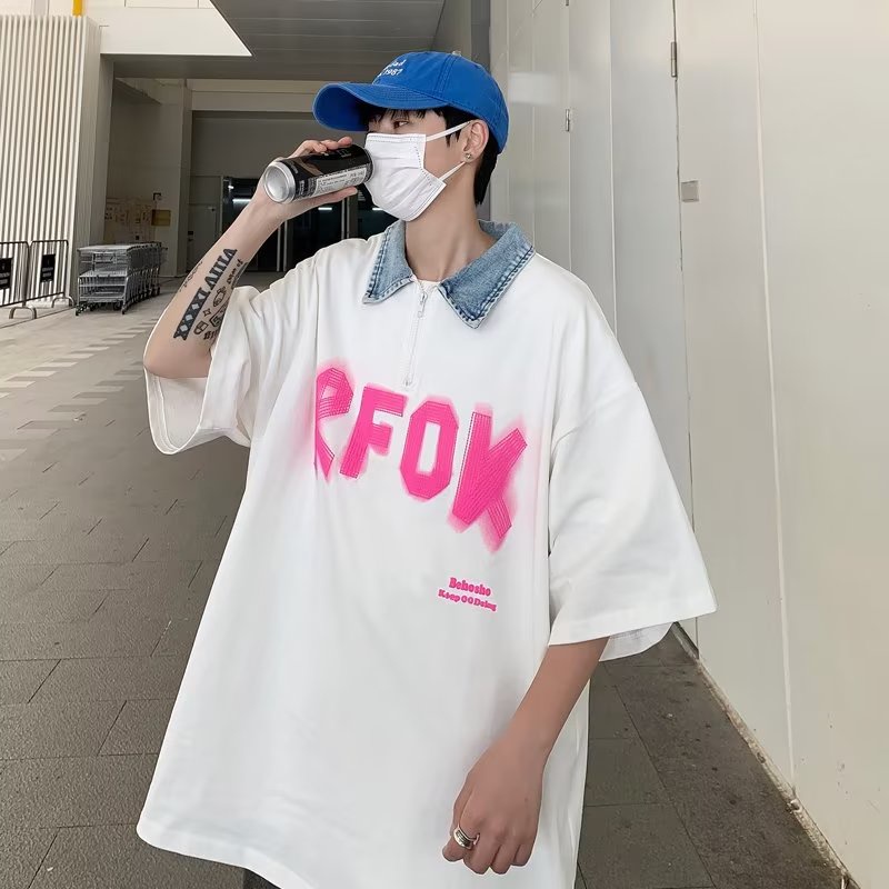 Áo Thun POLO Tay Lửng Phong Cách Thời Trang Mới 2023