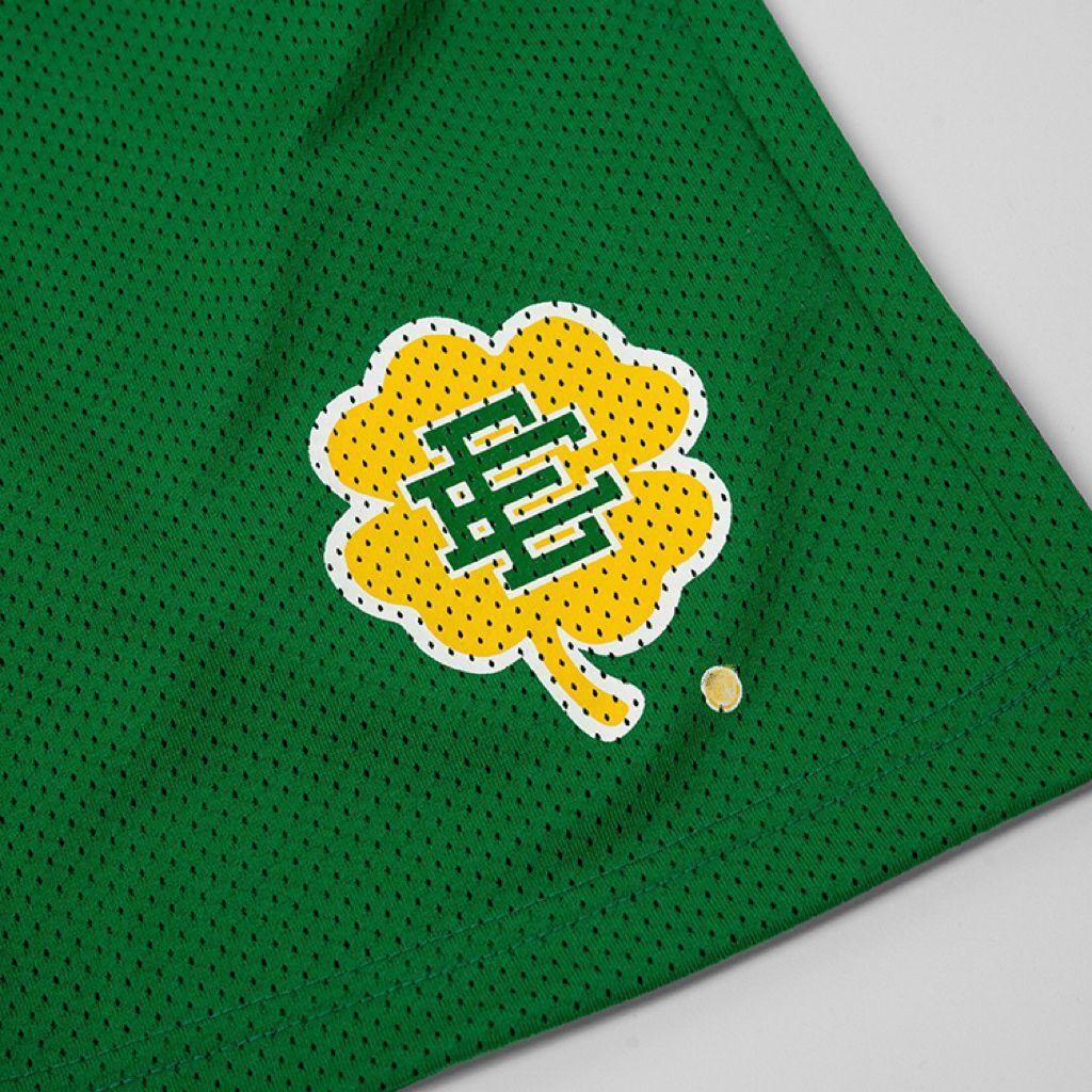 Eric Emanuel Quần Short Thể Thao Bóng Rổ Bốn Lá Đơn Giản Khô Nhanh Phong Cách Mỹ Hàng Mới Dành Cho Nam Và Nữ