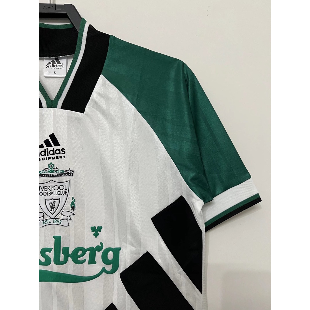 Retro jersey 93-95 liverpool đồng phục bóng đá thể thao sân khách