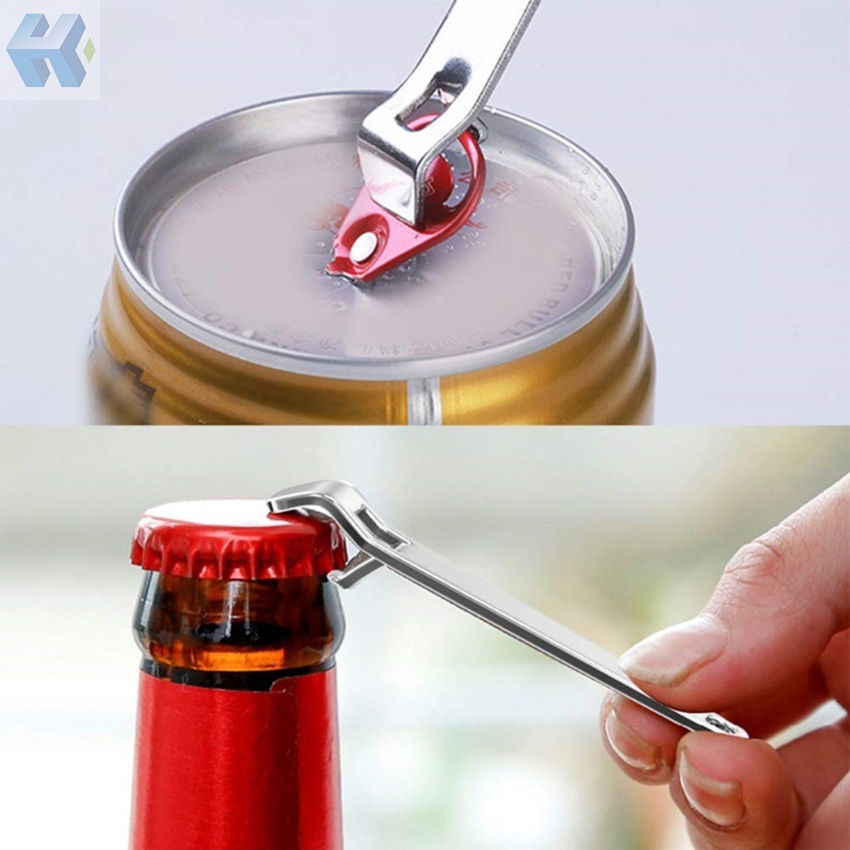 1 Dụng Cụ Mở Nắp Chai Bằng Thép Không Gỉ