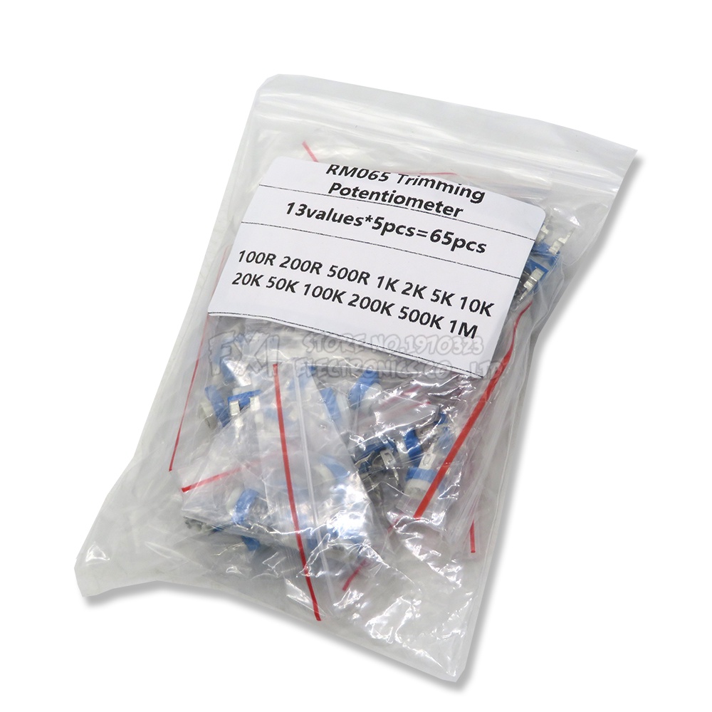 Bộ Chiết Áp RM065 100R-1M RM065 WH06-2 13 Loại Chất Lượng Cao