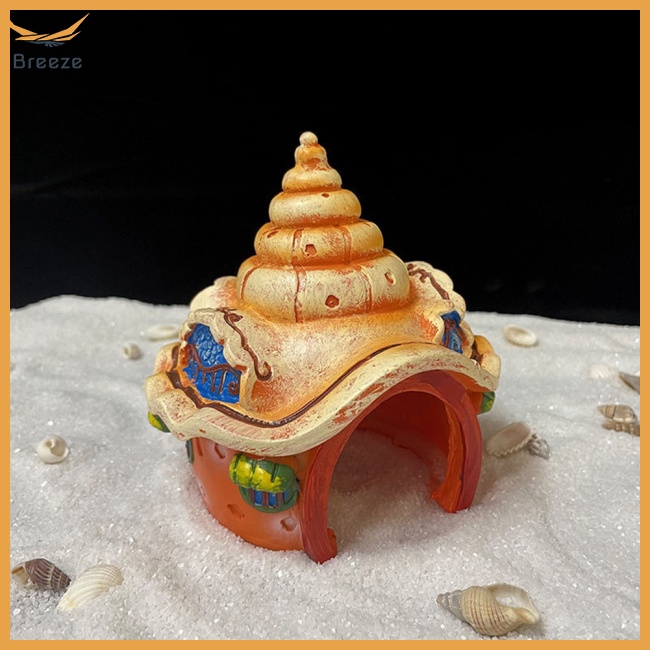 Hang Động Trang Trí Bể Cá / Tôm Bằng Nhựa Độc Đáo Tiện Dụng