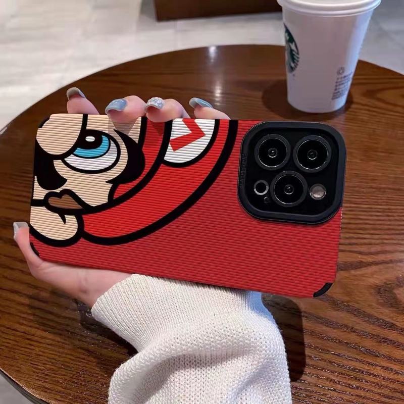 Ốp Điện Thoại TPU Mềm Hình Super Mario Cho iPhone 14 Pro Max 13 Mini 12 11 Pro X XS XR 7 8 Plus SE Sự Bảo Vệ