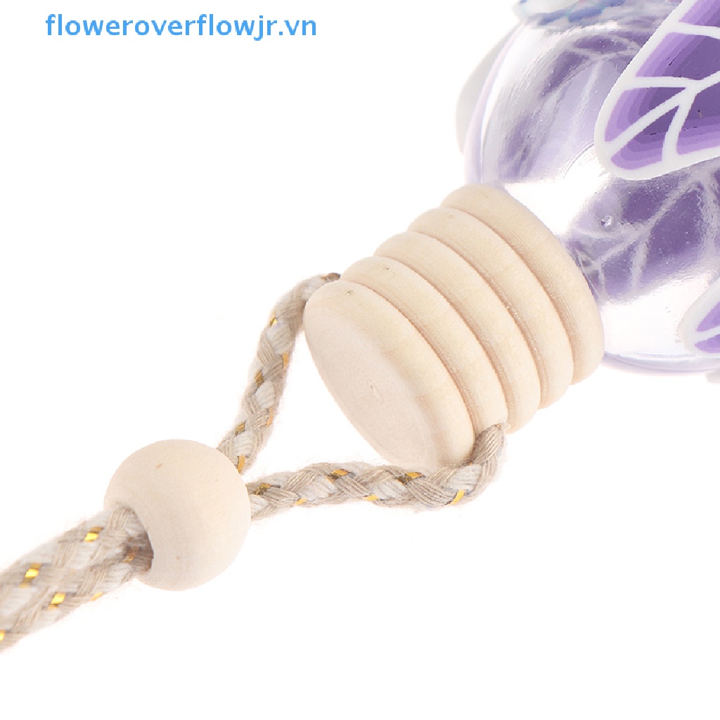 1 Bình Nước Thủy Tinh Rỗng Nhiều Màu Treo Xe Hơi FJR