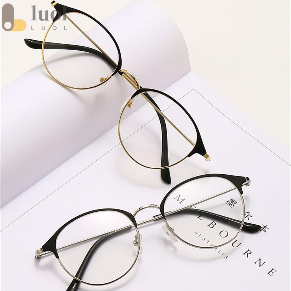 Mắt Kính Gọng Tròn Bằng Kim Loại Hỗ Trợ Tầm Nhìn Ban Đêm