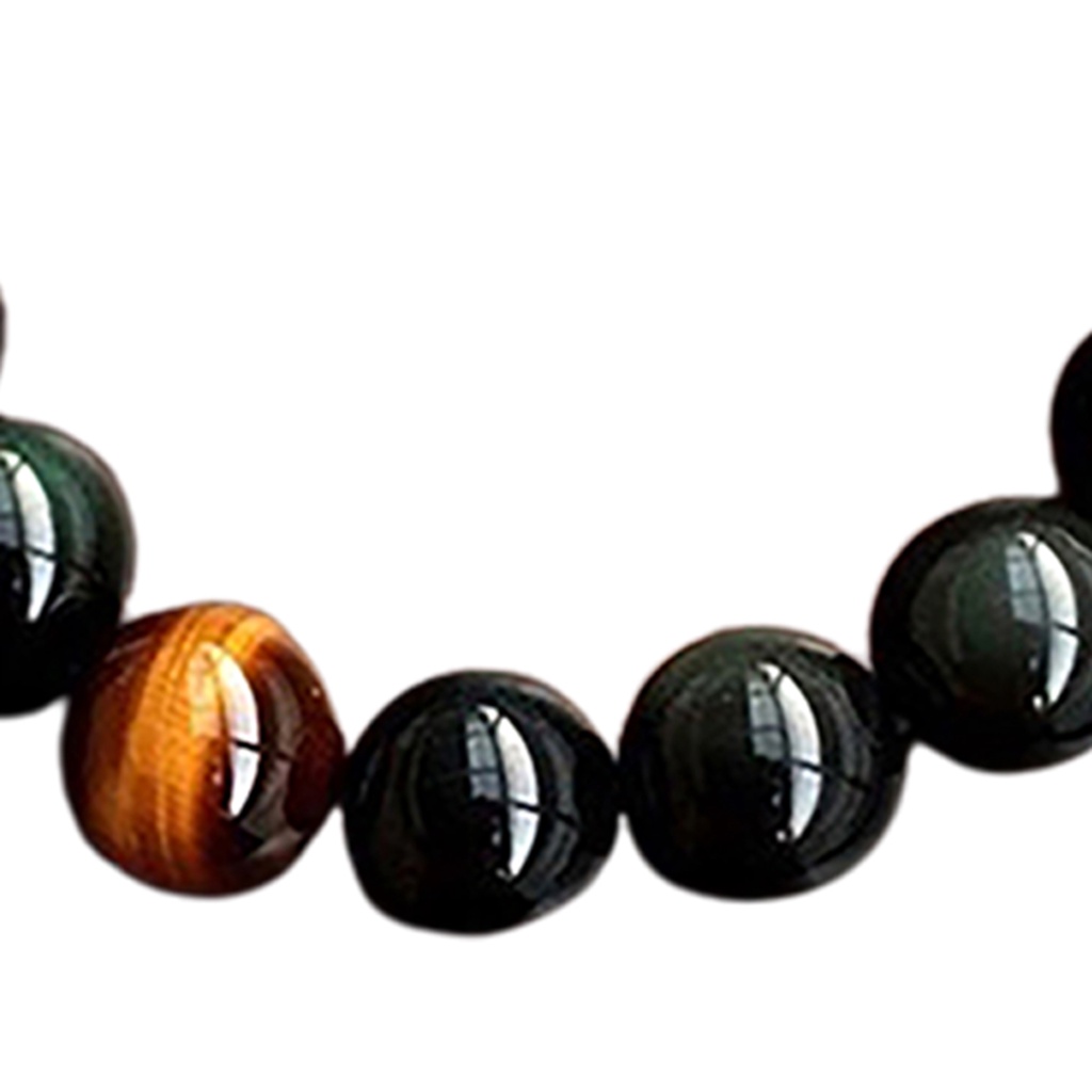 Vòng Tay Chuỗi Hạt Đá Mắt Hổ Tự Nhiên Phong Cách Vintage