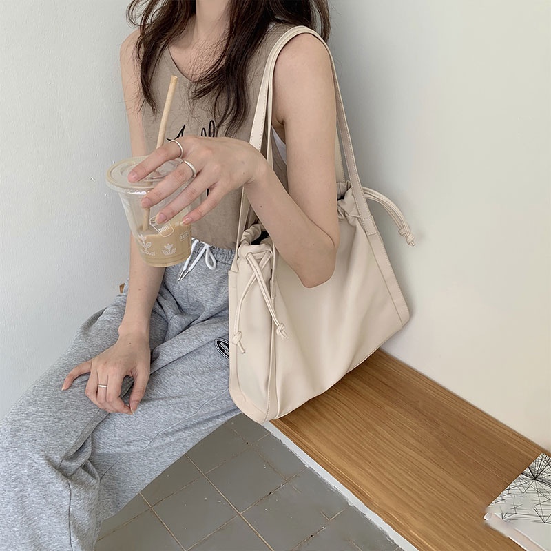 MISCHA Túi tote Đeo Vai Sức Chứa Lớn Chống Thấm Nước Hàng Mới Dành Cho Học Sinh Nữ