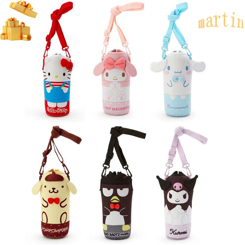 Túi Đeo Chéo Đựng Bình Nước Hình Chó Shiba / Cinnamoroll / Hello Kitty Dễ Thương 1
