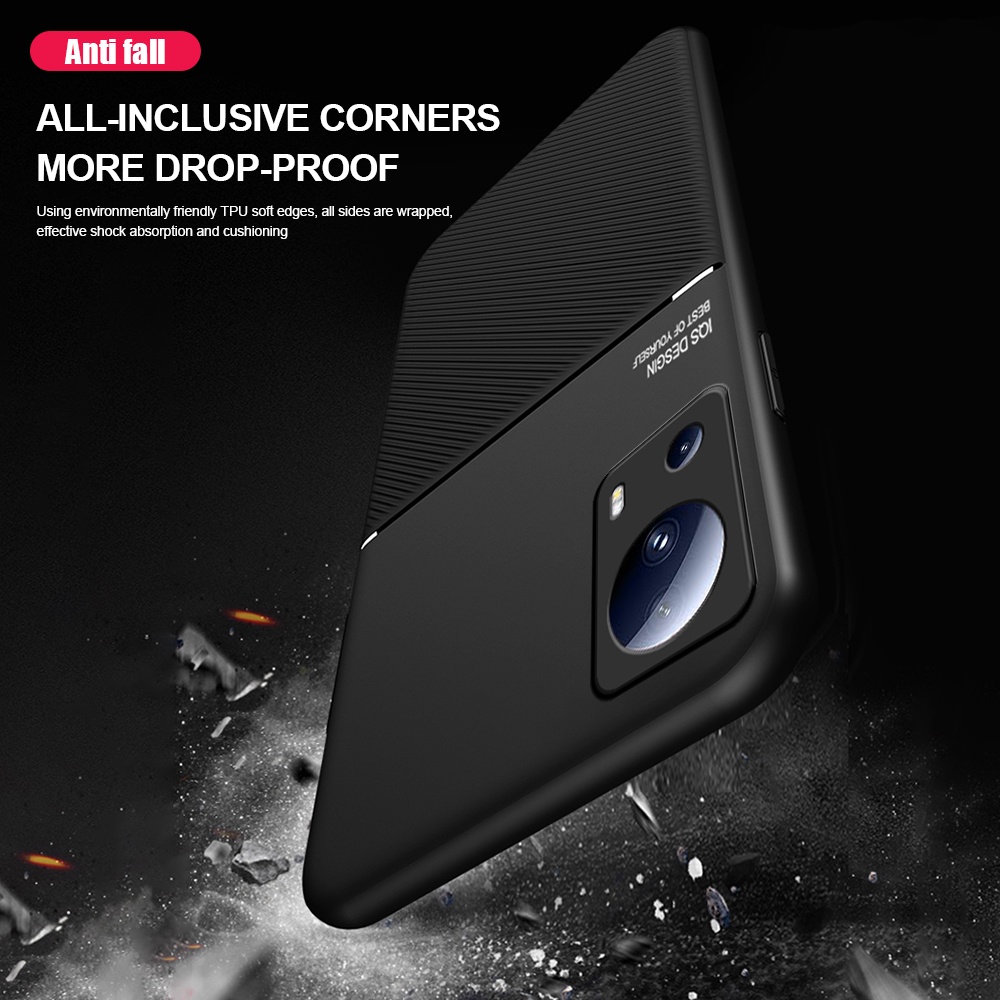 Bao Da Điện Thoại Mềm Hít Nam Châm Khung Mềm Cho Xiaomi 13 Lite Xiomi Mi 13Lite Light 5G Xiaomi13Lite 5G