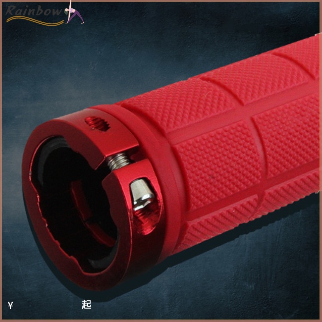 1 Cặp Vỏ Bọc Tay Lái Xe Đạp Leo Núi Bằng Cao Su Chống Trượt Thấm Hút Mồ Hôi