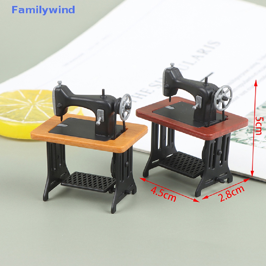 Mô Hình Máy May 1: 12 Trang Trí Nhà Búp Bê