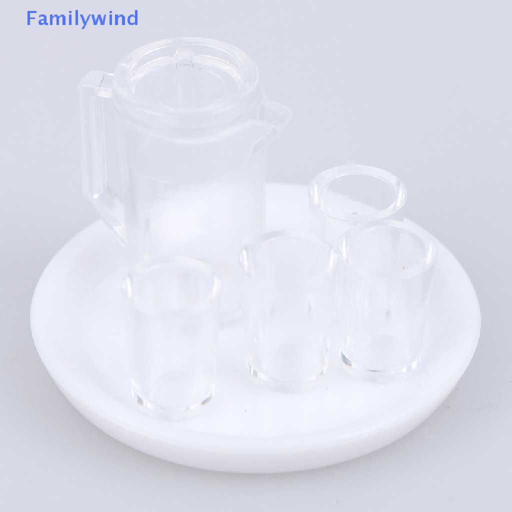 Bộ Khay Đựng Cốc Nước 1 / 12 Dùng Trang Trí Nhà Búp Bê