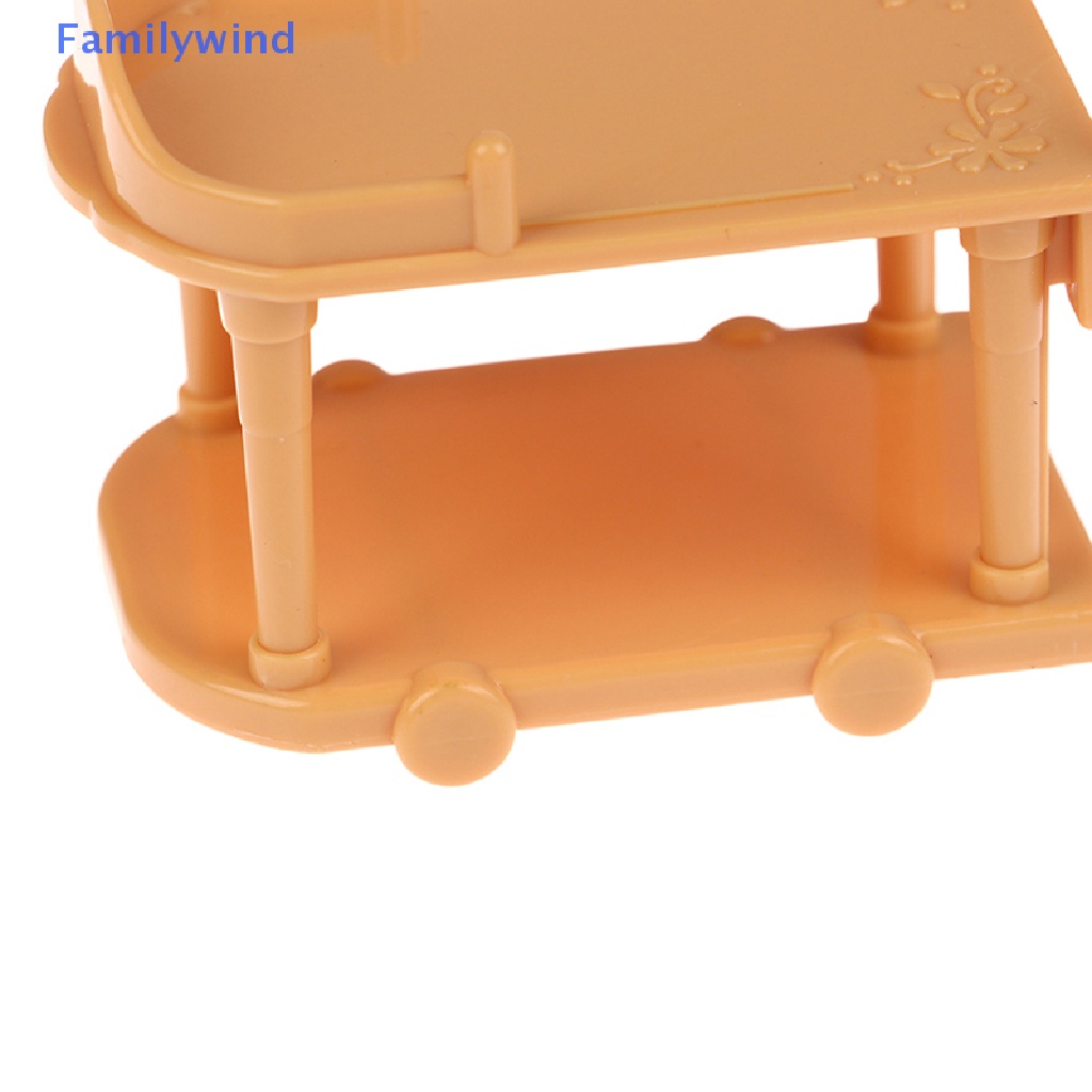 1 Mô Hình Xe Đẩy Nhà Bếp Tỉ Lệ 1: 12 Trang Trí Nhà Búp Bê