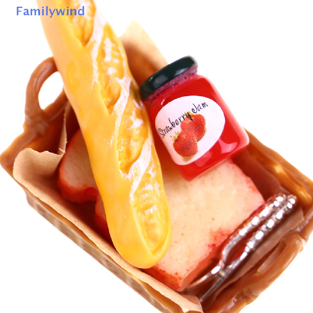 Giỏ Bánh Mì Đồ Chơi Búp Bê Cỡ 1 / 6 1 / 12