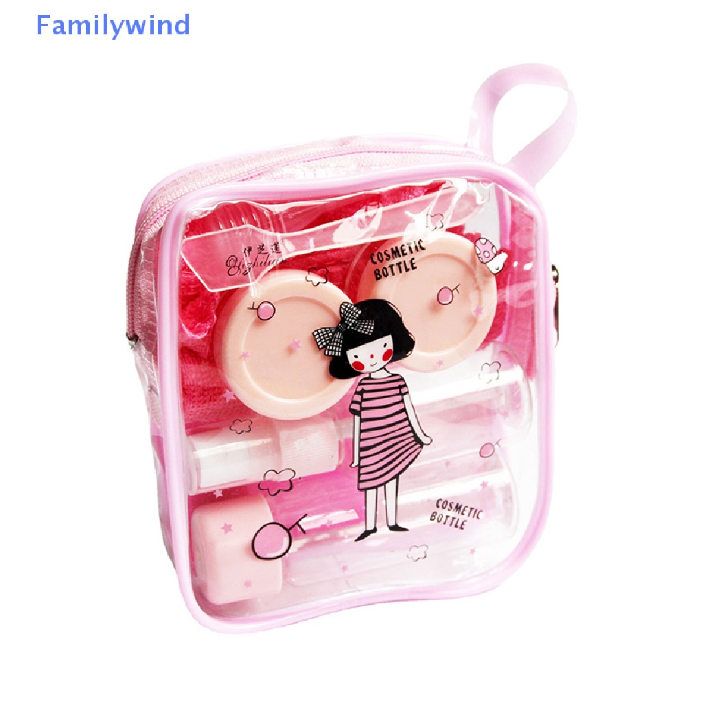 Set 7 Chai Rỗng Chiết Mỹ Phẩm Tiện Dụng Khi Đi Du Lịch