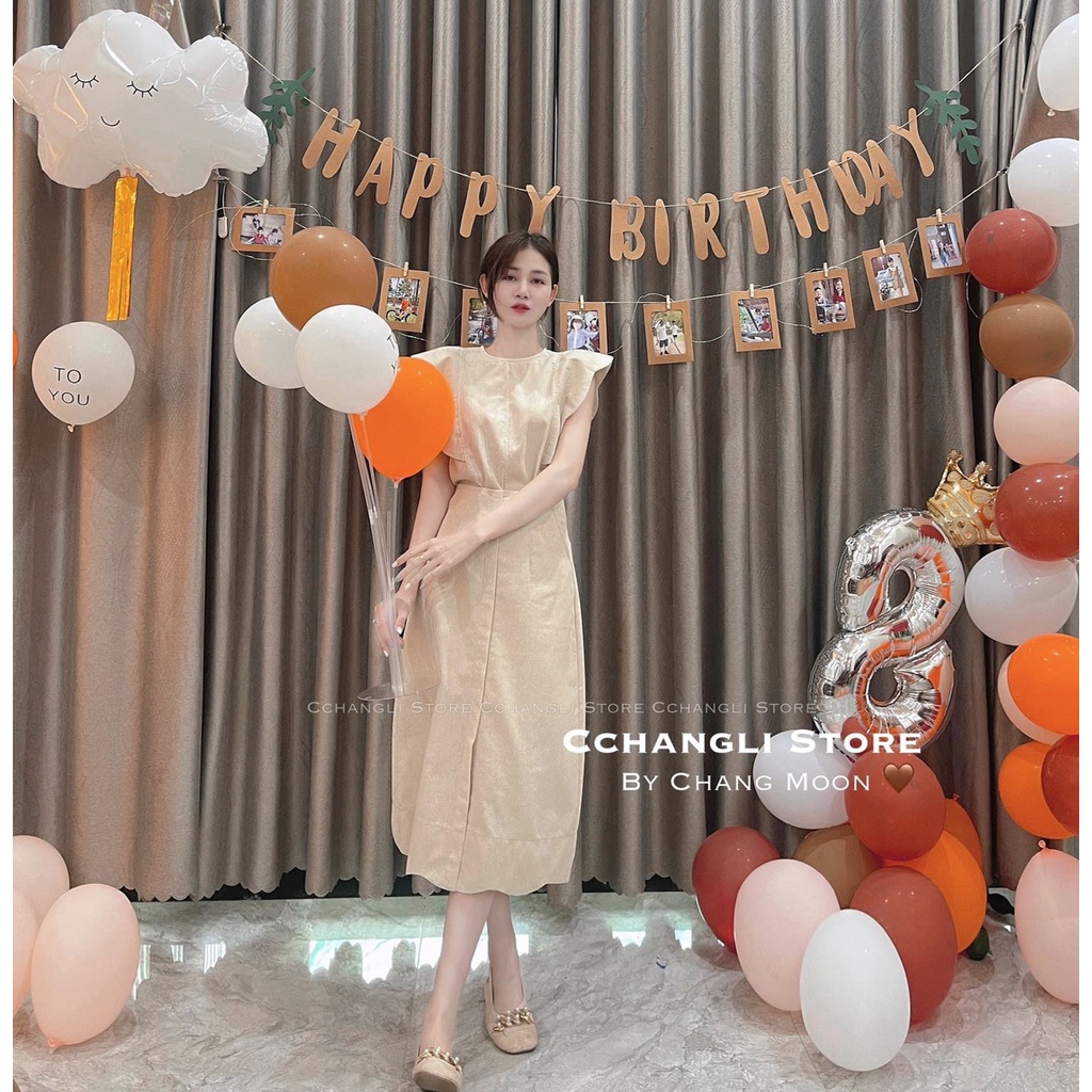 ✨BÁN SỈ✨SET BỘ CÁNH TIÊN LIEN MÀU BE CÓ LÓT ☘️