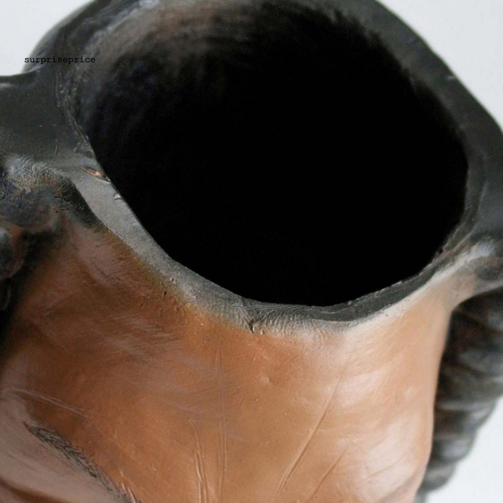 Giá Đỡ Chậu Hoa Hình Đầu Nhân Vật Vui Nhộn Chống Biến Dạng Tái Sử Dụng Được Trang Trí Nhà Cửa