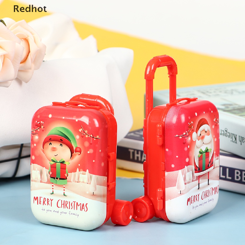 < Redhot > Mới Túi Xách Tay Mini Bằng Kim Loại Trang Trí Giáng Sinh Cho Nhà Búp Bê