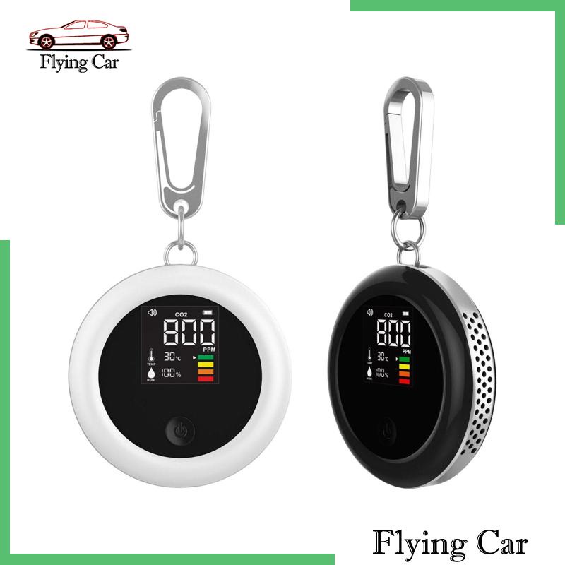 [Lzdjfmy2] Máy Kiểm Tra Chất Lượng Không Khí Ghi Âm Thời Gian Thực Cho Xe Hơi