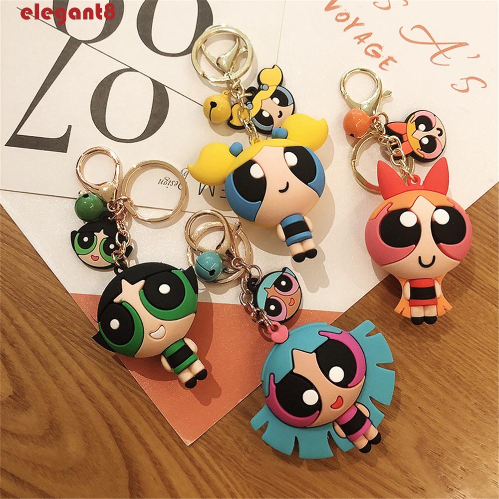 Móc Khóa Hình Hoạt Hình Đáng Yêu Thanh Lịch Giá Đỡ