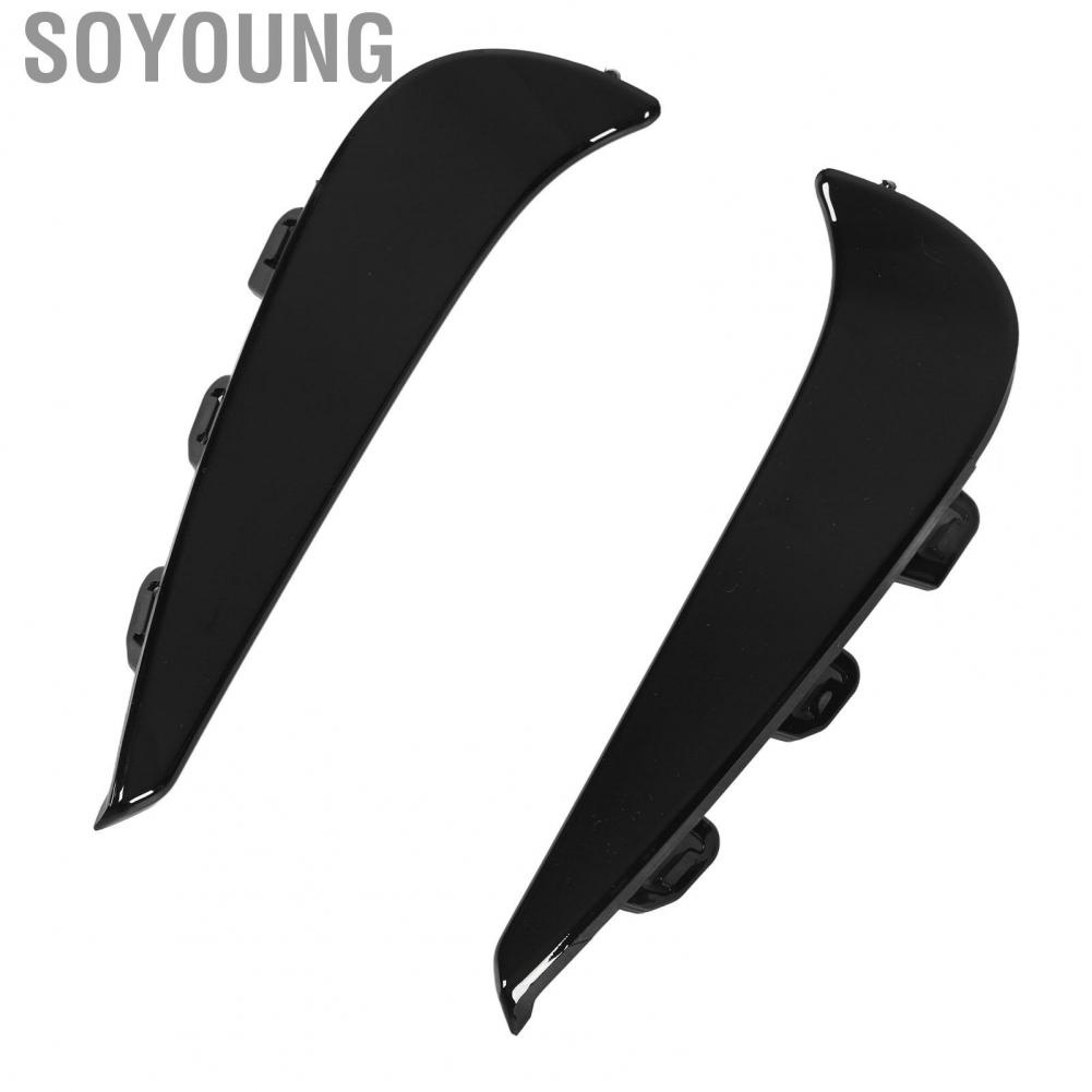 Soyoung Fog Lamp Cover Vent Trim  206 885 2902 Light Grille Impact Resistant Exterior Decoration Fadeproof for Car