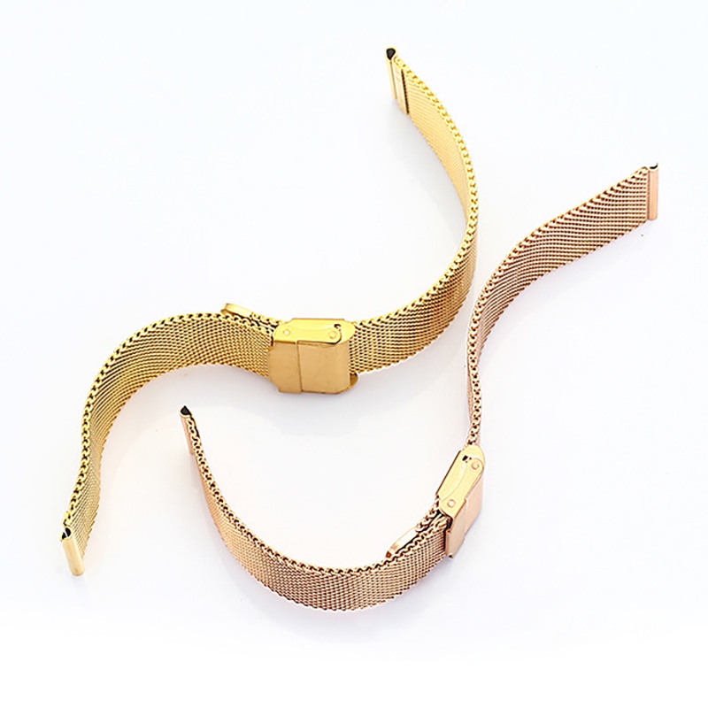 Dây Đeo Đồng Hồ Bằng Thép Không Gỉ 8 / 10 / 12 / 14 / 16 / 18 / 20 / 22 / 24mm