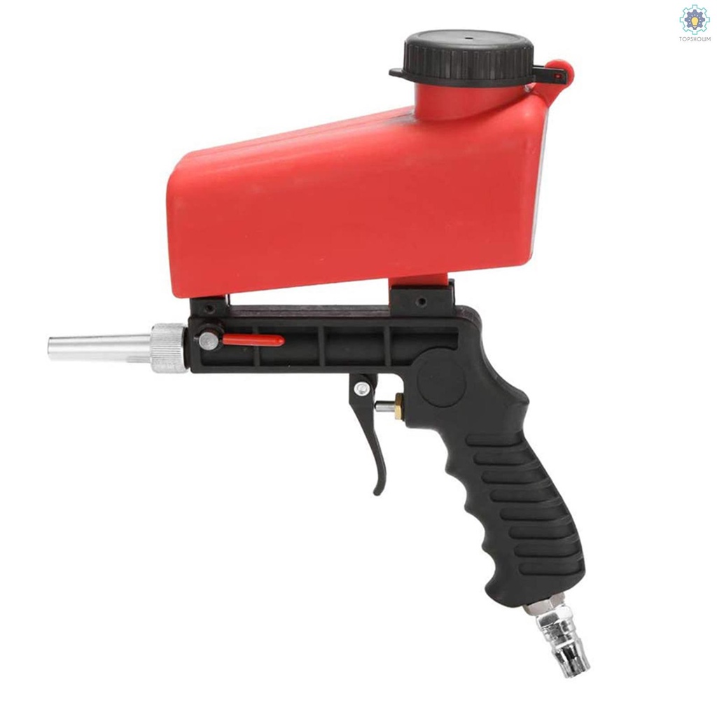 Máy Phun Cát Cầm Tay 1 / 4 '' 90psi Chất Liệu ABS Có Thể Điều Chỉnh Lưu Lượng