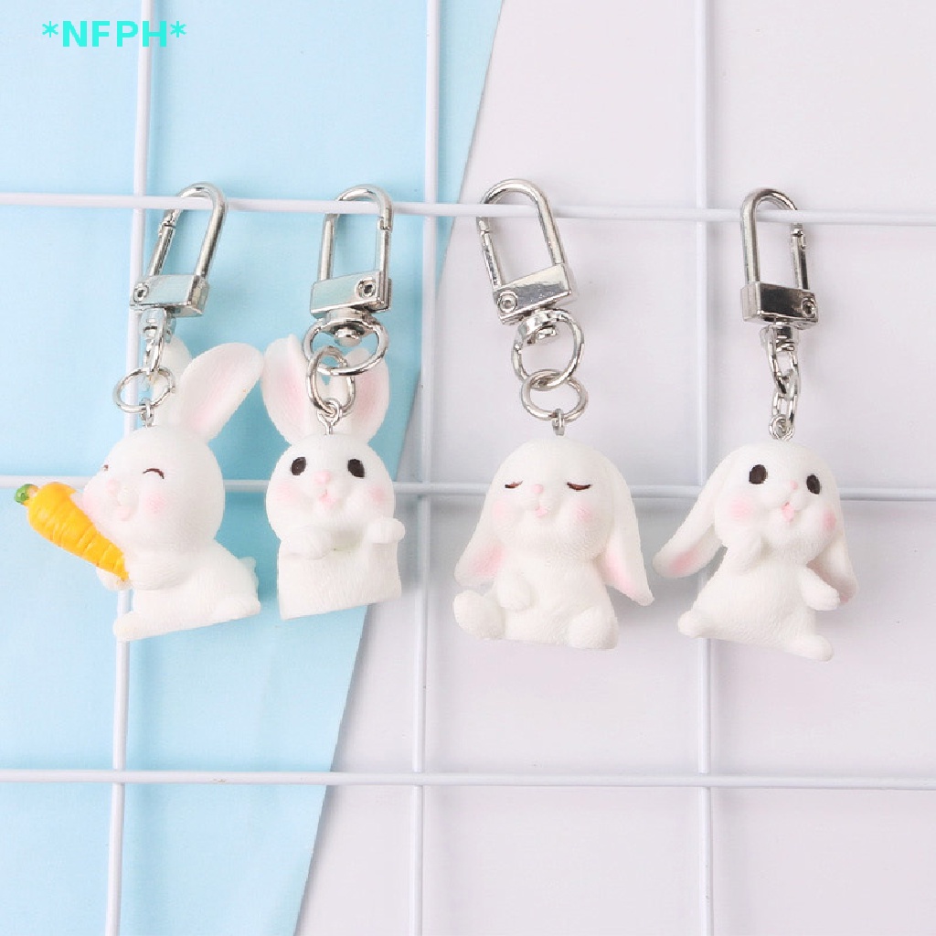 Móc Khóa Hình Thỏ Đáng Yêu Mới