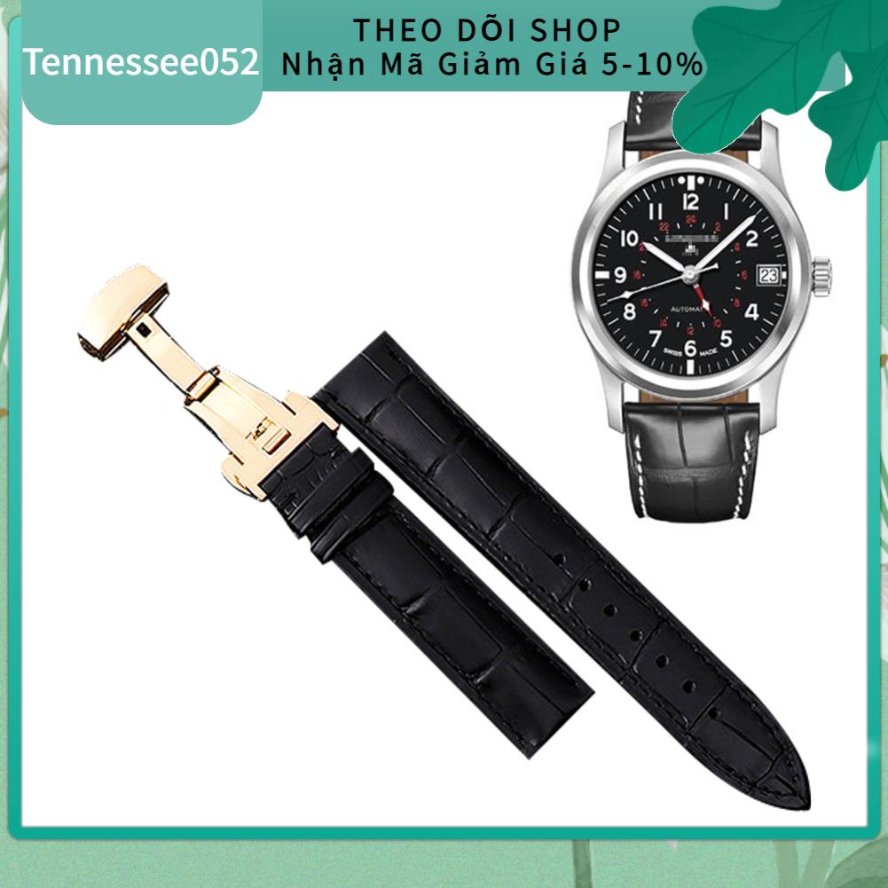 Tennessee052 Dây Đồng Hồ Da Khóa Pin Phụ Kiện Đa Năng Để Thay Thế