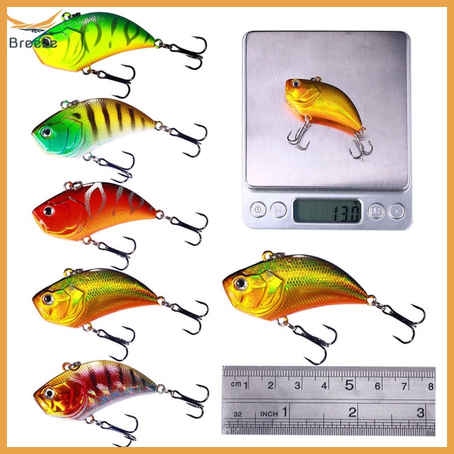 Mồi Giả Nhử Cá 5.4cm / 13g Bằng Nhựa Gắn Kèm Móc Câu