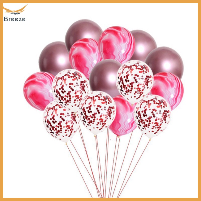 Set 15 Bong Bóng 12 Inch Trang Trí Tiệc Sinh Nhật