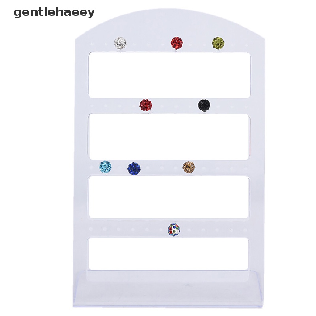 Giá Đỡ Trưng Bày Bông Tai Bằng Nhựa 24 / 48 / 72 Lỗ Tiện Dụng