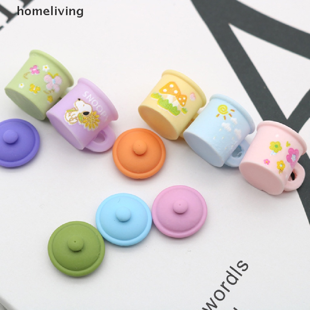 1 Ly Uống Trà mini Trang Trí Nhà Búp Bê