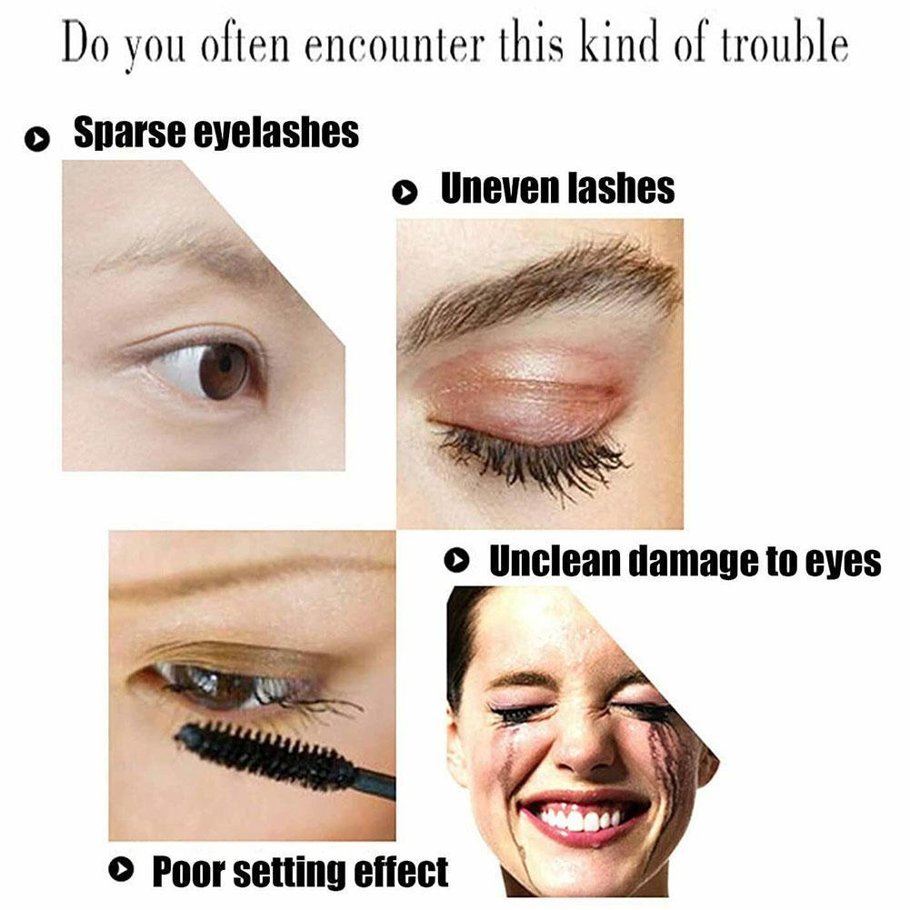 Mascara Sợi Tơ 4D Mềm Mịn Tự Nhiên Không Thấm Nước W8O8