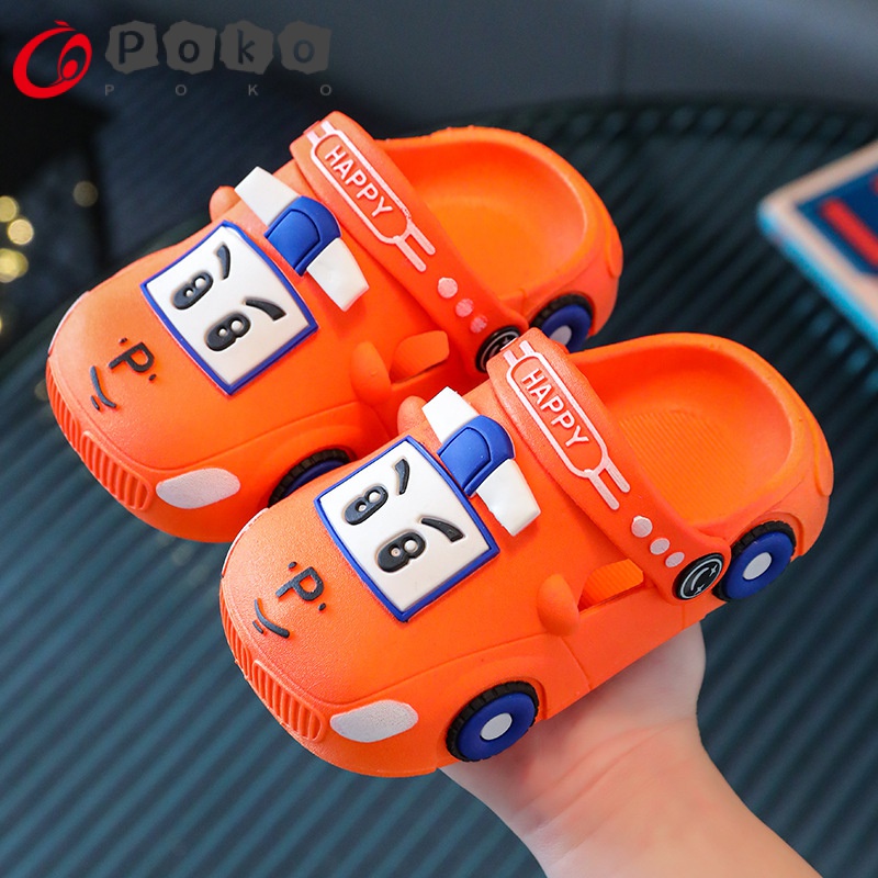 Dép Sandal Đục Lỗ Đế Mềm Chống Trượt Phong Cách Hoạt Hình Dễ Thương Mẫu Mới 2023 Dành Cho Bé Trai Và Bé Gái