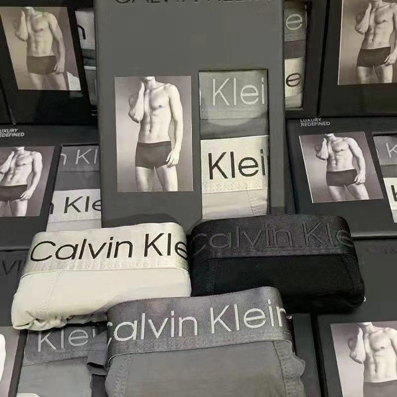 CALVIN KLEIN Bông ModaleQuần sịp đùi nam hàng cao cấp, quần sịp nam đẹp thoáng mát, co giãn đủ màu hàng loại