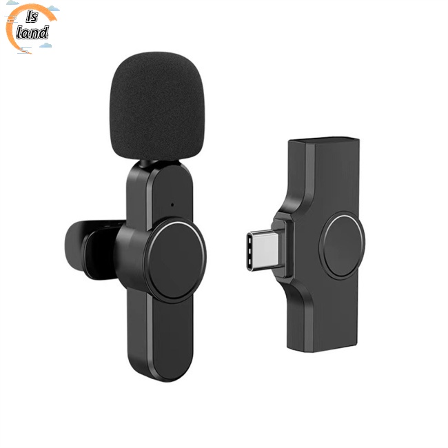 Micro Không Dây K11 2.4GHz Cổng Sạc Type C Chống Ồn Dùng Để Phát Trực Tiếp