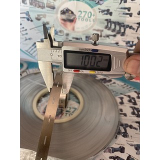 Cuộn 1 kg kẽm đơn rãnh 0.2*10 hàn cell pin 18650 mạ niken. bn.
