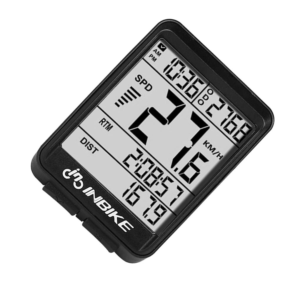 Đồng Hồ Đo Tốc Độ Không Dây Kỹ Thuật Số Cho Xe Đạp
