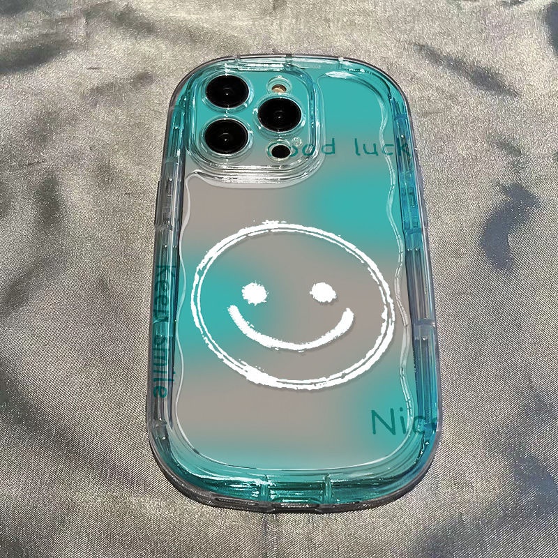 ✅Ốp Điện Thoại Mềm Trong Suốt Hình Mặt Cười Chống Sốc Cho Iphone 7iPhone14 / 128pxs 13 / xr11promax / Apple H8XX