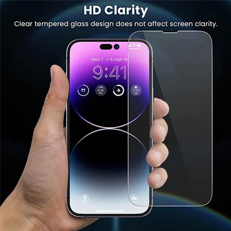 Kính Cường Lực 2 Trong 1 Bảo Vệ Mặt Trước Và Sau Chống Dấu Vân Tay Cho iPhone 14 13 12 11 Pro MAX Plus Mini 14Plus 13Mini 12Mini