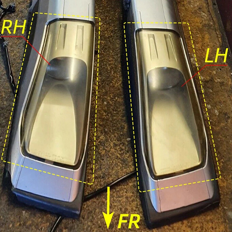 Khung Gắn Đèn / Nắp Đèn Trong Suốt Cho Xe Hơi NISSAN X-TRAIL T31 2007-2012