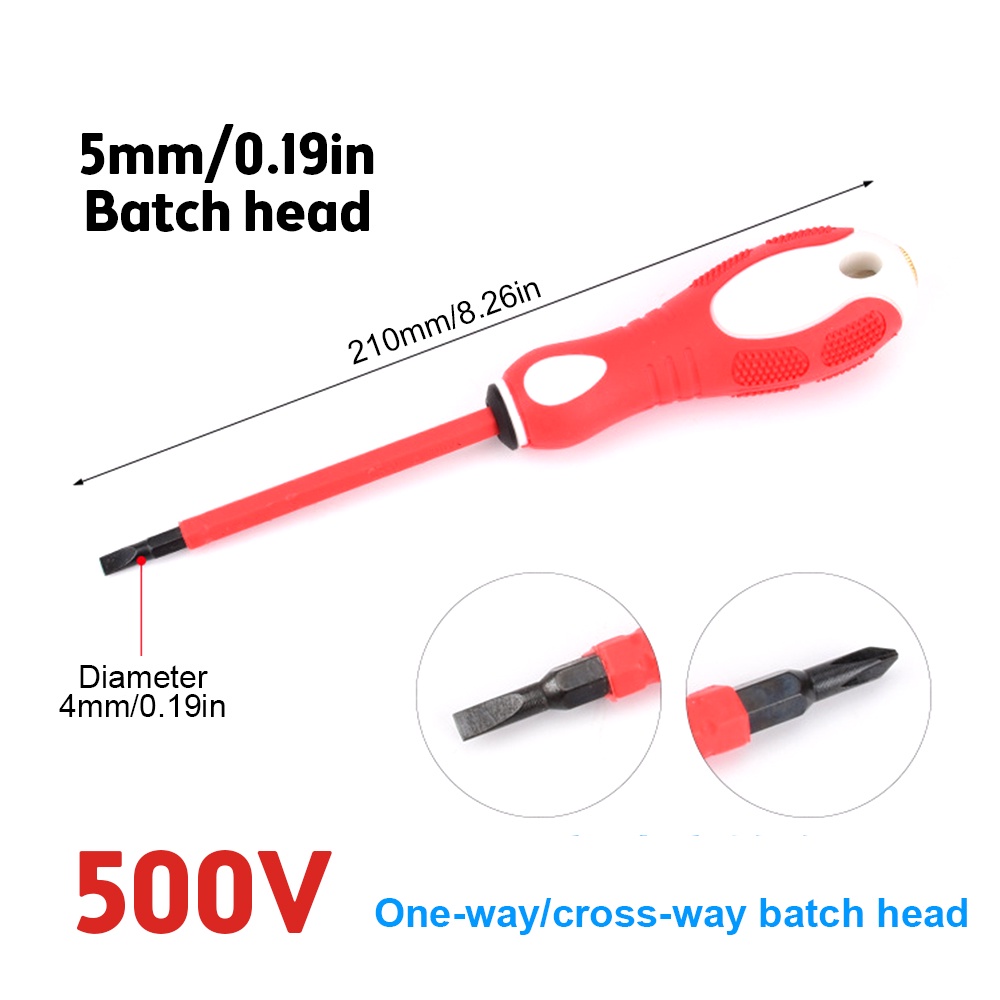 Bút Thử Điện 50V-500V 2 Trong 1 Chuyên Nghiệp