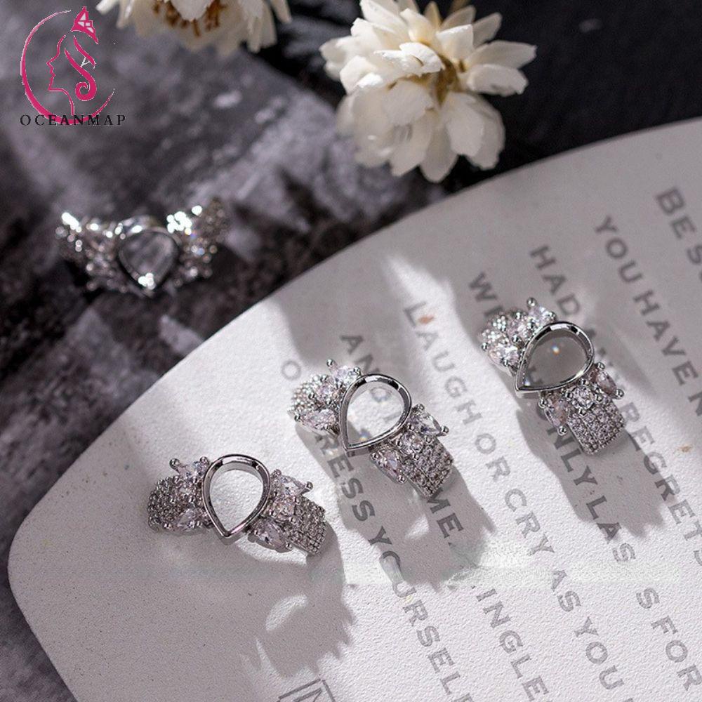 Nhẫn Khoét Lỗ Phong Cách Vintage Quyến Rũ|Vật Liệu Trang Trí Móng Tay Nghệ Thuật