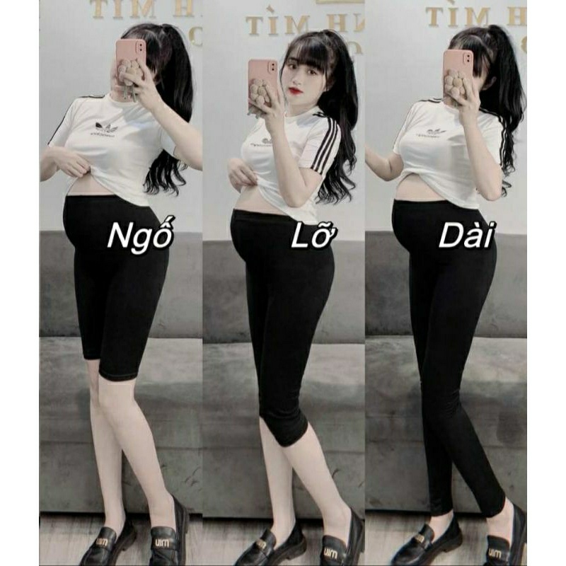Quần bầu ngố, lửng, dài vải bozip đẹp - cạp tròn chun chỉnh nấc