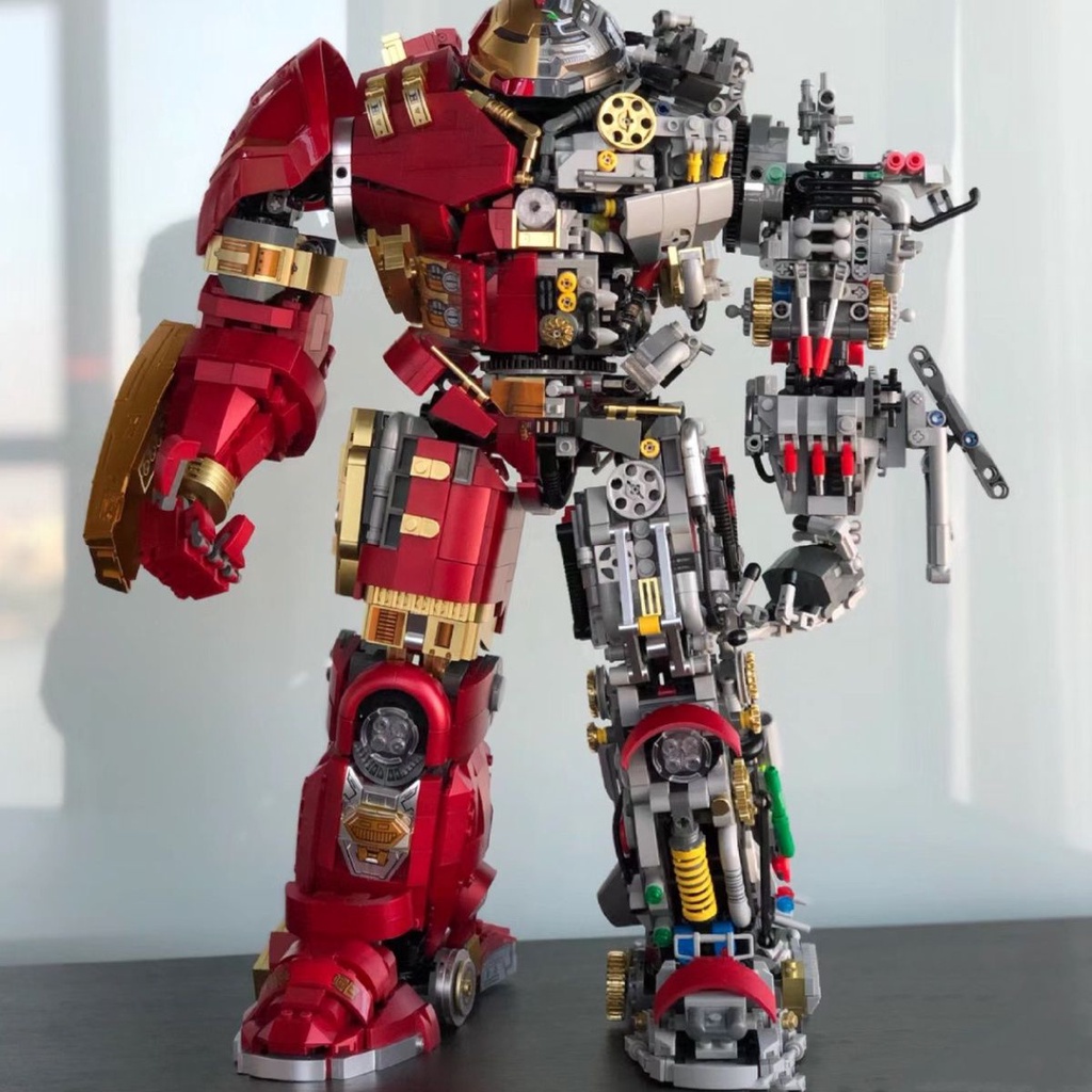 Đồ chơi lắp ráp mô hình anh hùng hulkmaster K-BOX 10513 Semime Chanical MK44 Hukkrustar