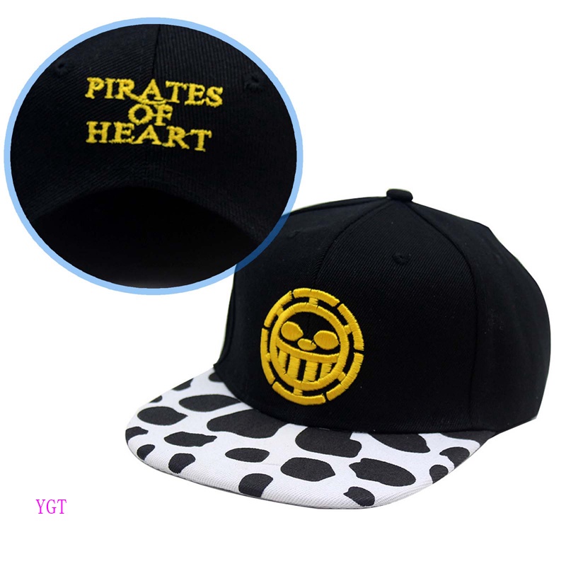 Ygt Mũ Lưỡi Trai Phẳng Hóa Trang Trafalgar Law Anime One Piece Phong Cách Hip Hop Cho Nam Và Nữ