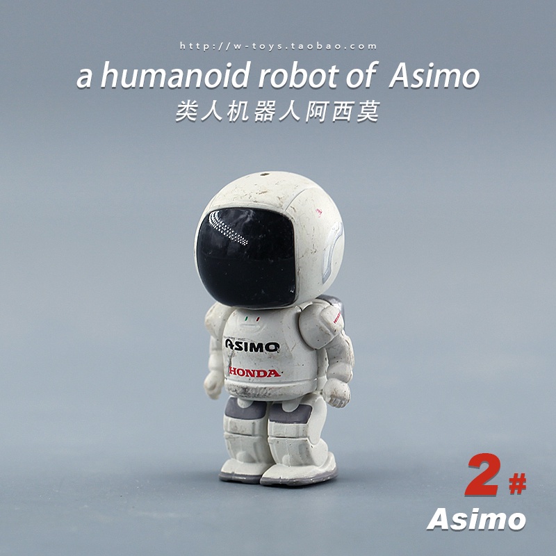 Mô Hình Búp Bê Amosi Asimo Robot Asimof Mini Chính Hãng