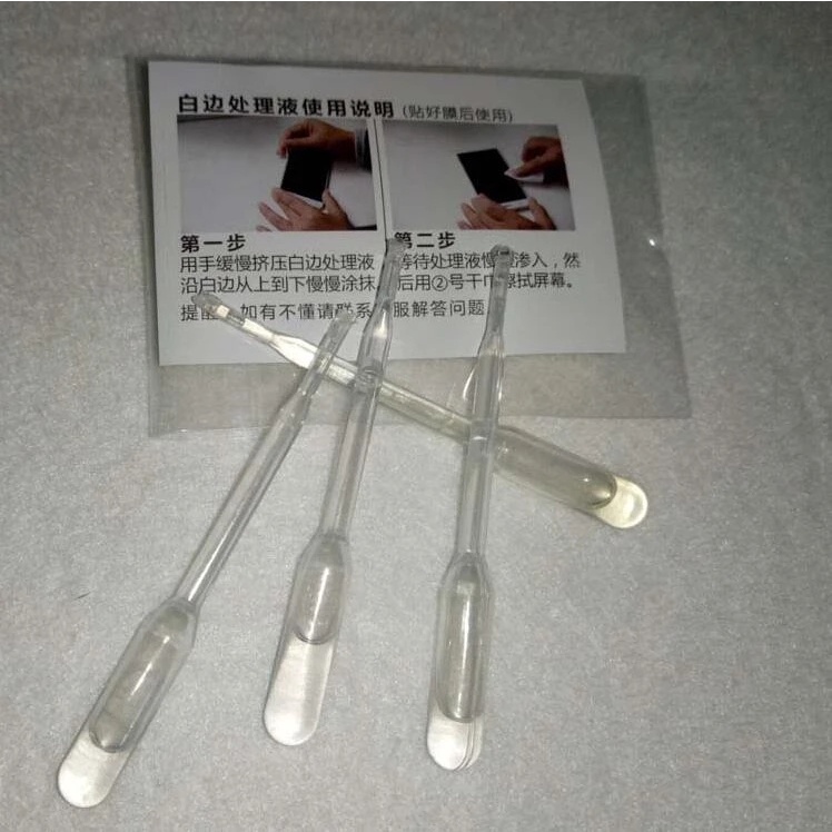 Keo dán chống hở mép kính cường lực - giải quyết triệt để bọt khí trắng gây mất thẩm mỹ