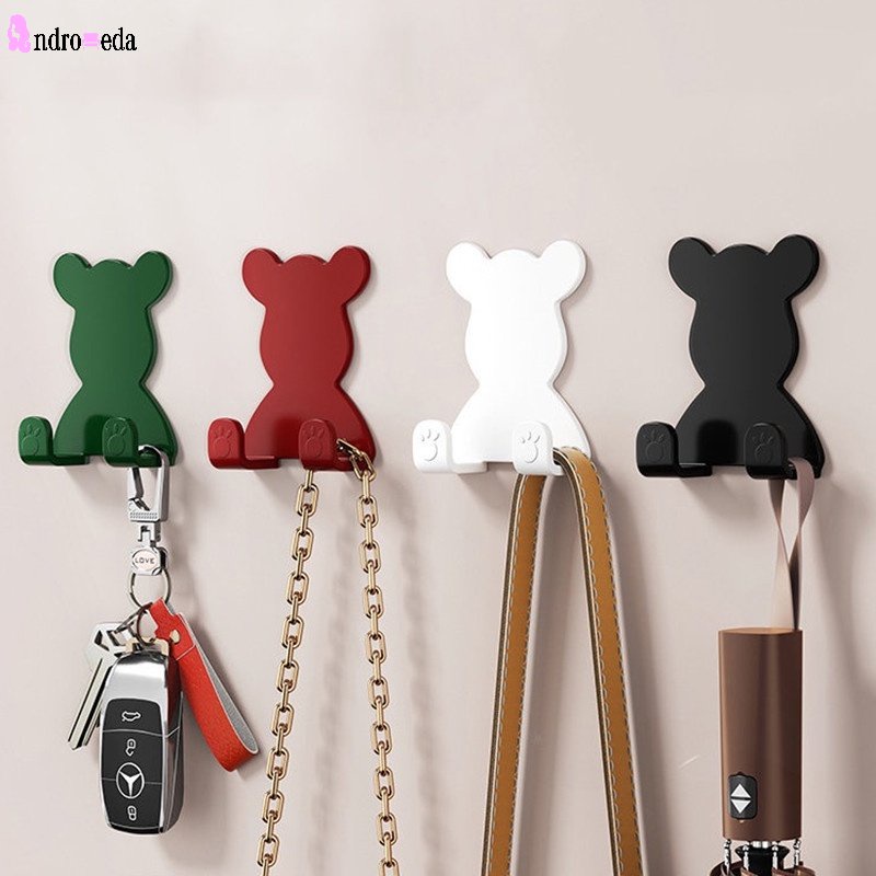 Móc Treo Đồ Dán Tường Bằng Nhựa Không Cần Khoan Siêu Bền